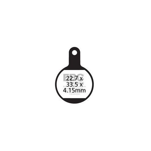 Plaquettes Tektro Novela Mechanical (Md-D 311) Ebc