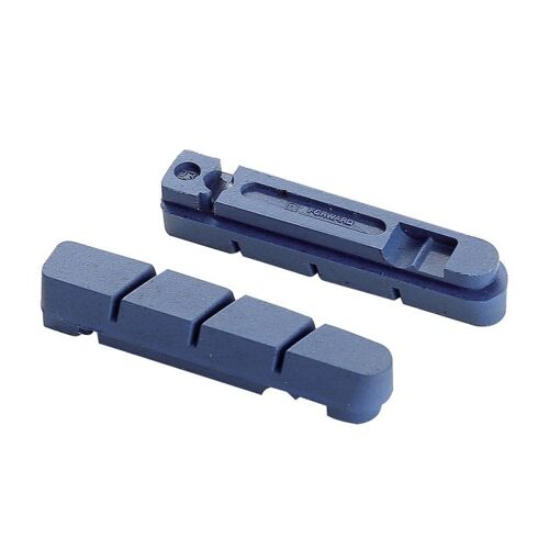 Patin De Remplacement Course Shimano / Campagnolo 55mm Pour Roues Carbone Bleu