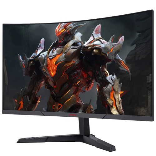 KOORUI 27E6QCA Écran PC Jeu - 27 pouces R1500 Courbe Résolution QHD 2560*1440 Fréquence Rafraîchissement 180Hz Réponse 1MS Dalle VA - Rouge Noir