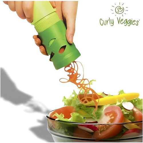 Eplucheur De Légumes À Vague Curly Veggies Deco Maison Ustensile Cuisine