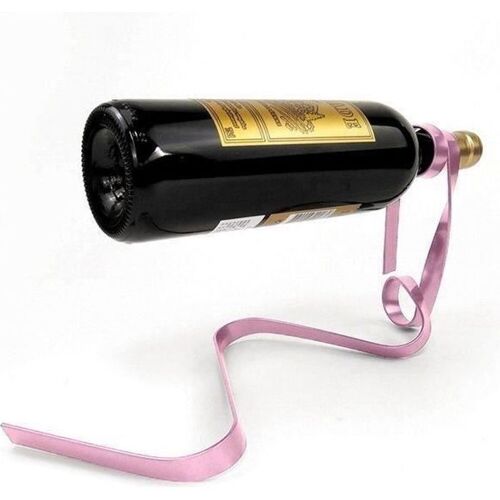 Porte-Bouteille Magique En Forme De Ruban Rouge * Matière : Métal * Dimensions : 32 × 17 × 14cm Fonctions : Porte-Bouteille