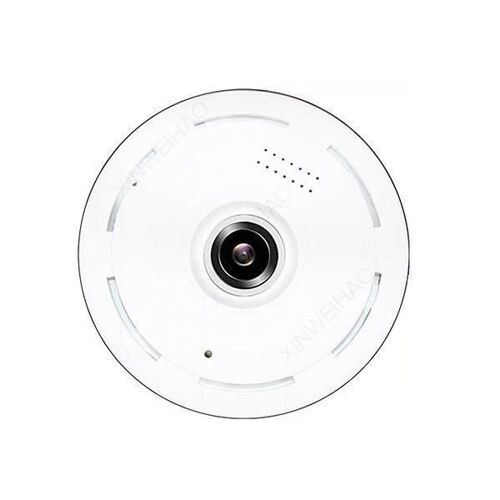 Caméra de sécurité vue panoramique Wifi IP vision nocturne