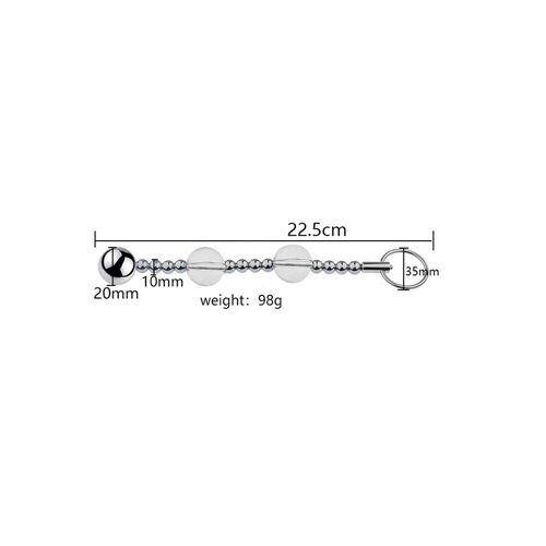 Plug Anal En Métal À Électrochocs Pour Homme, Anneau De Pénis, Stimulateur Électrique, Bdsm, Massage De La Prostate, Jouet Sexuel