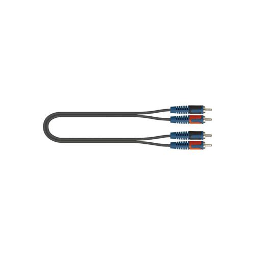 Quiklok Rksa110-2 - Câble Audio Roksolid 2 X Rca 2 M