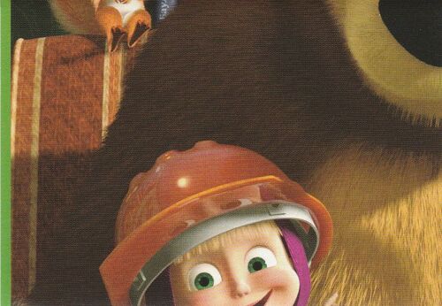 N°145 - Stickers Image Panini Masha Et Michka - Masha And The Bear