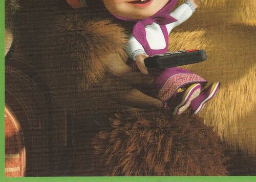N°147 - Stickers Image Panini Masha Et Michka - Masha And The Bear