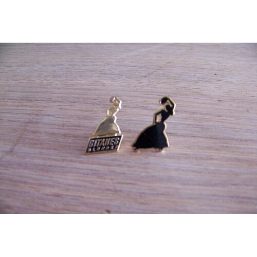 Lot De 2 Pin's Gitanes Blondes