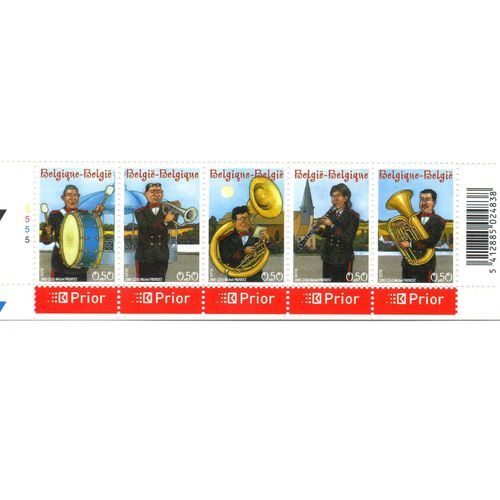 Belgique Timbres Harmonies Et Fanfares 2005