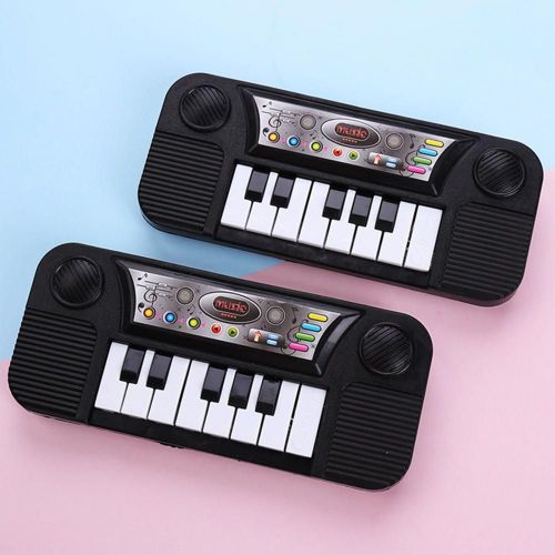 Mini Jouet Pratique Pour Piano, Cadeau D'anniversaire, Couleur Noire, Éducatif, Sans Odeur, Pour La Maison