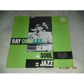 Ray Charles -Genius + Soul = Jazz