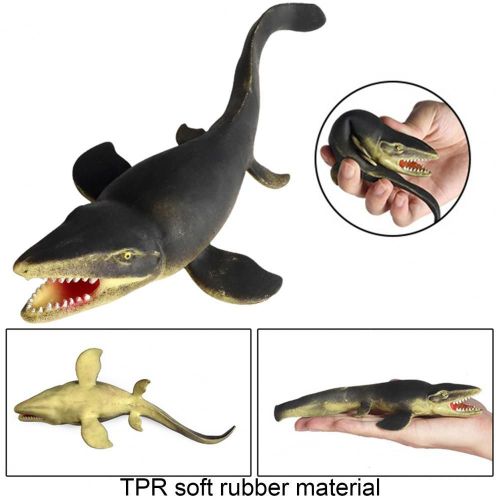 Jouet Requin Avec Bord Lisse Vif, Dessin Animé, Monde Sous-Marin, Baleine, Figurine D'action Pour Enfants