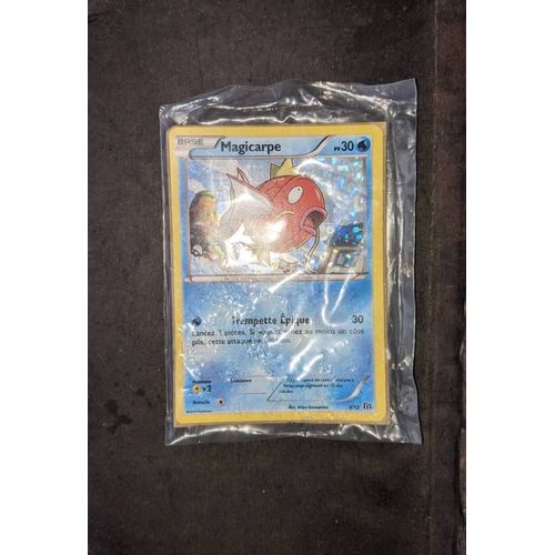 Carte Pokémon Magicarpe 30pv 4/12 Fr Mcdo 2015