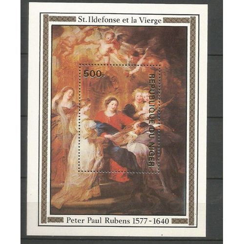 Timbre Feuillet Neuf ** Niger 1978