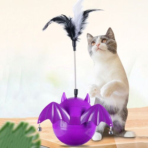 Jeu De Balançoire Pour Chats, Rotation À 360 °, Jouet De Chasse Avec Stockage De Nourriture, Produits Pour Animaux De Compagnie, Jeu Interactif