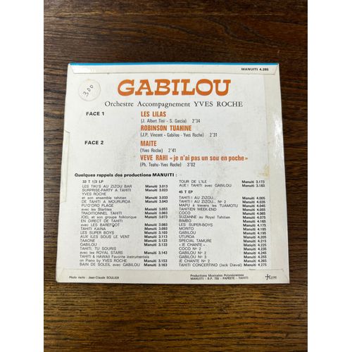 Gabilou Vinyle