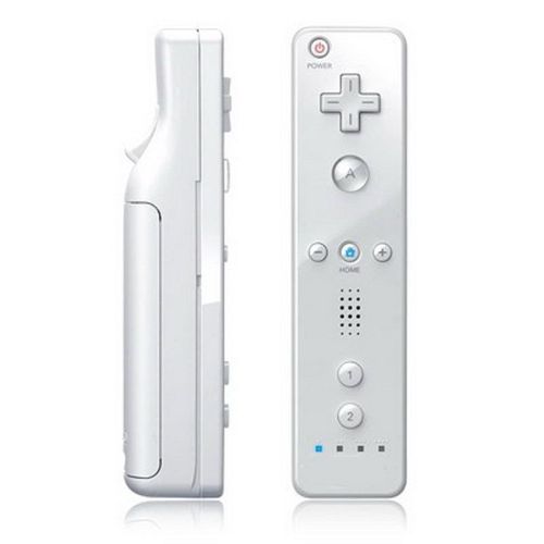 2 X Télécommande Wiimote pour Nintendo Wii et Wii U - Blanc