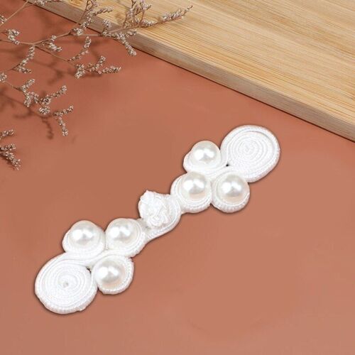 1 Paire De Boutons Cheongsam Pour Cape, Fermoirs, Bouton Hanfu, Costume Chinois Tang, Noeud, 53ca