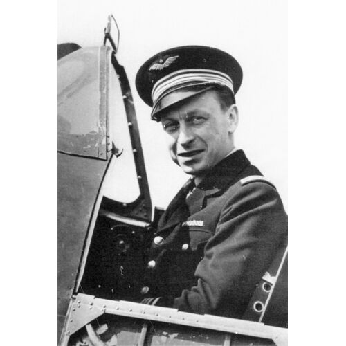 Ww2 - Commandant Dupérier, Pilote Des Forces Aériennes Françaises Libres En Angleterre