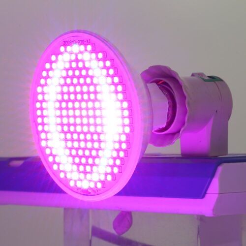 Lampe De Croissance Led E27, Rouge, Bleu, Pour Plantes D'intérieur, Hydro-Floraison, Végétation, Tente, Phytolampe, 200