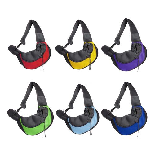 Sac À Dos En Nylon Pour Animaux De Compagnie, Sacoche Portable En Maille Respirante Pour Chiot, Voyage En Plein Air, Chien, Chat