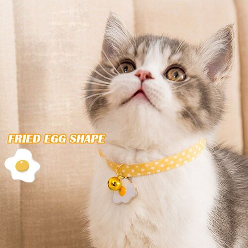 Sangle De Cou Pour Chien Chat, Collier Mignon, Boucle Réglable, Petit Chien, Chihuahua, Accessoires De Cou, Chat Mignon Avec Cloche