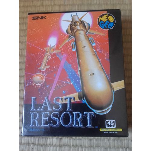 Last Resort Neo-Geo Jap Aes