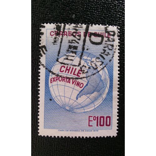 Timbre Chili ( Yt 398 ) 1973 Base Militaire Antarctique Bernardo O'higgins