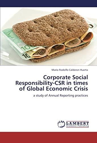 Corporate Social Responsibility-Csr In Times Of Global Economic Crisis