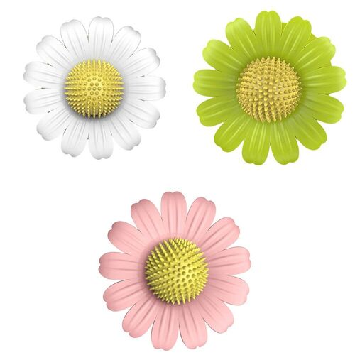Dispositif De Nettoyage En Forme De Tournesol Pour Chaton, Boule De Menthe Rotative Lumineuse, Brosse D'épilation Pour Chaton, Accessoires Pour Animaux De Compagnie