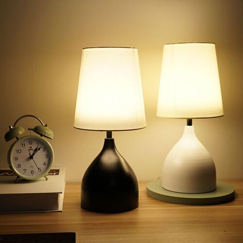 Lampe Led À Intensité Réglable, 3 Modes D'éclairage, Design Nordique Moderne, Luminaire D'intérieur, Idéal Pour Une Chambre À Coucher, Un Salon Ou Une Table De Chevet