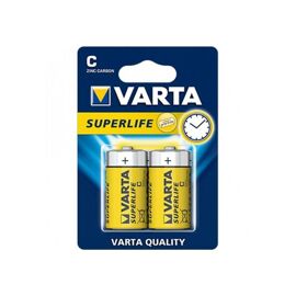 Pack de 2 piles Varta Superlife R14 Baby C