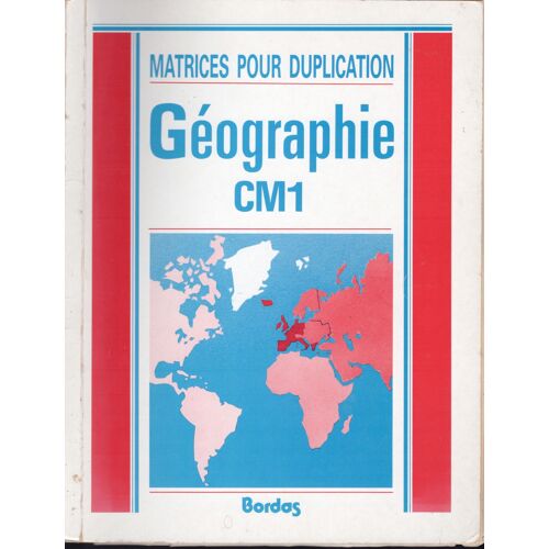 Matrices Pour Duplication - Geographie Cm1