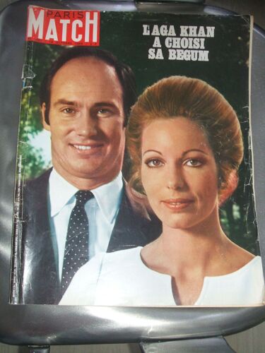 Paris Match 1067 : L'Aga Khan Et Sa Bégum - Jérusalem La Capitale De Dieu Divise Les Hommes 11 Pages