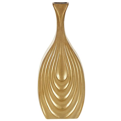 Vase décoratif doré 39 cm THAPSUS