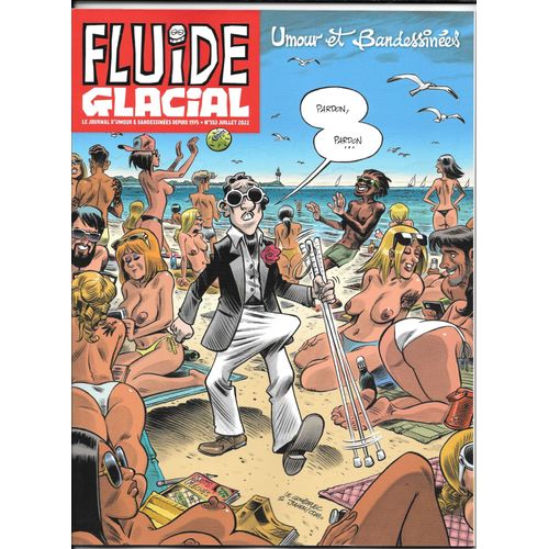 Fluide Glacial N° 553 Juillet 2022