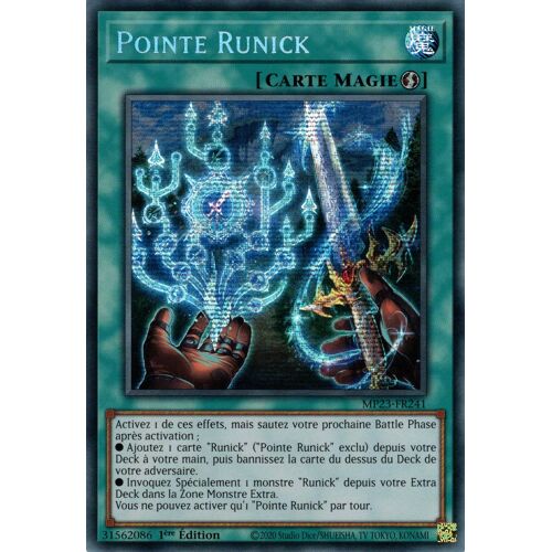 Yu Gi Oh ! Deck Runick Prêt Pour Être Jouer En Français