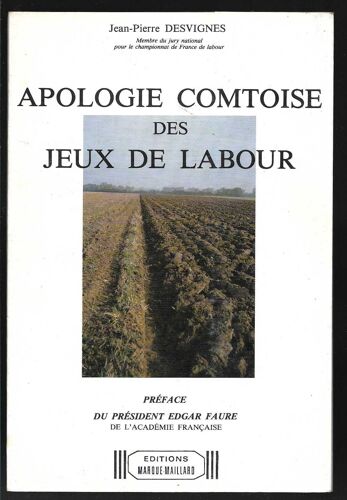 Apologie Comtoise Des Jeux De Labour