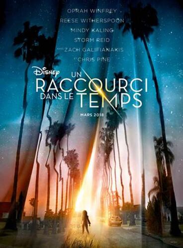Affiche De Cinéma " Un Raccourci Dans Le Temps (Walt Disney) "- Format 40x60 Cm - Un Film De Ava Duvernay Avec Storm Reid, Reese Witherspoon, Oprah Winfrey - 2018