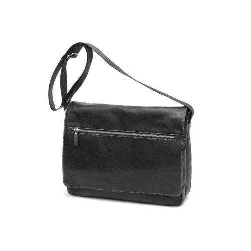 Besace Gérard Henon Sahara à bandoulière en cuir GH 8173 - Noir - Cuir - Homme