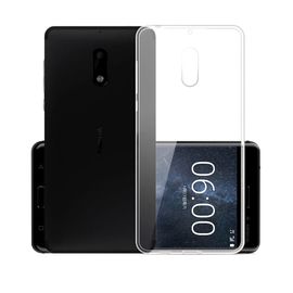 Coque En Silicone Souple Pour Nokia 6 Transparente