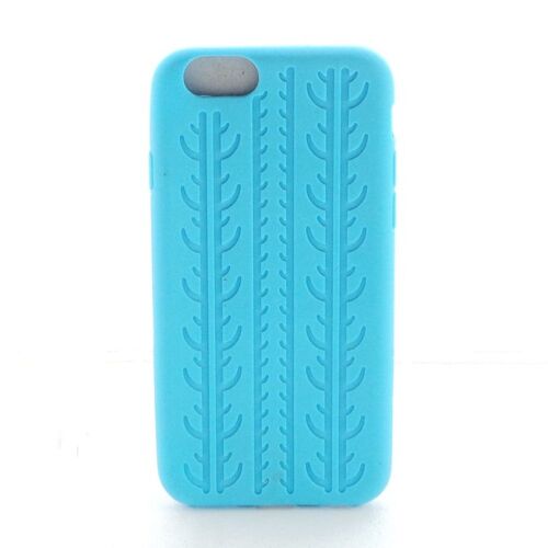 Coque motif pneu iphone 6 bleu clair