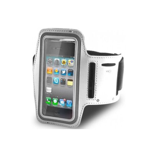 Brassard de sport pour iphone 3 4 et 4s blanc