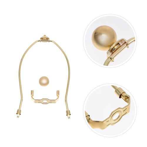 Support D'abat Jour Durable En Corne, 2 Pièces