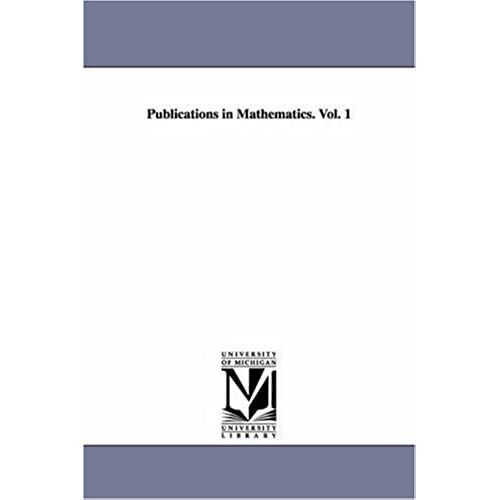 Publications In Mathematics. Vol. 1