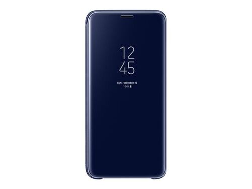 Samsung Clear View Standing Cover EF-ZG960 - Étui à rabat pour téléphone portable - bleu - pour Galaxy S9, S9 Deluxe Edition