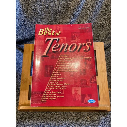 The Best Of Tenors Partition Chant Piano Éditions Carisch