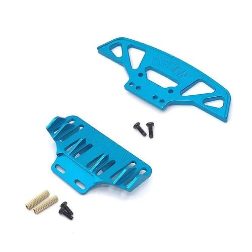 Pare-Chocs Avant Et Arrière En Métal Pour 284131 K969 K979 K989 K999 P929 Mini-Q Rc01 1/28 Rc Car Upgrade Pièces Accessoires,2