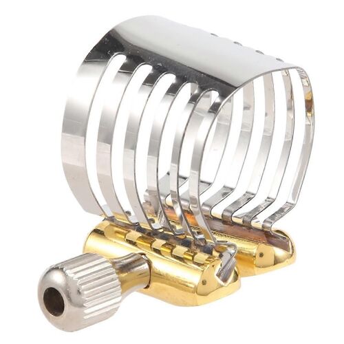 Réglage À Vis Unique Clip D'attache De Saxophone Ligature De Saxophone Pour Bec De Saxophone Ténor / Alto / Soprano,Alto