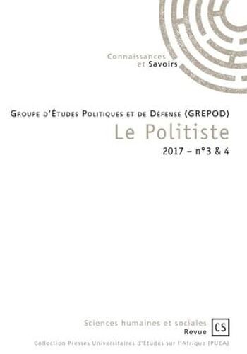 Le Politiste / 2017 - N° 3 & 4