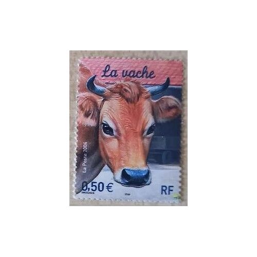 Timbre Neuf De 2004, Animaux De La Ferme, La Vache, 0,50e.